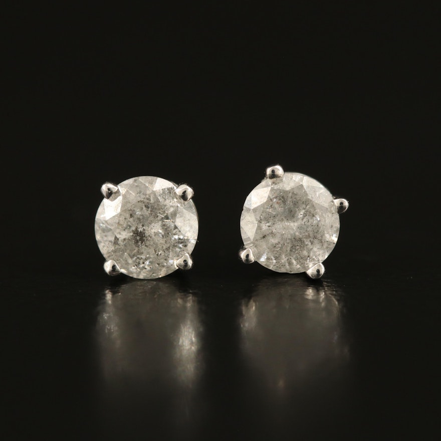 14K 0.78 CTW Diamond Stud Earrings