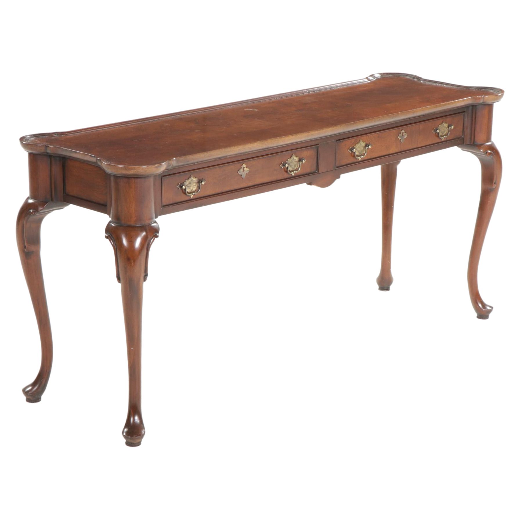 Queen Anne Style Console Table EBTH
