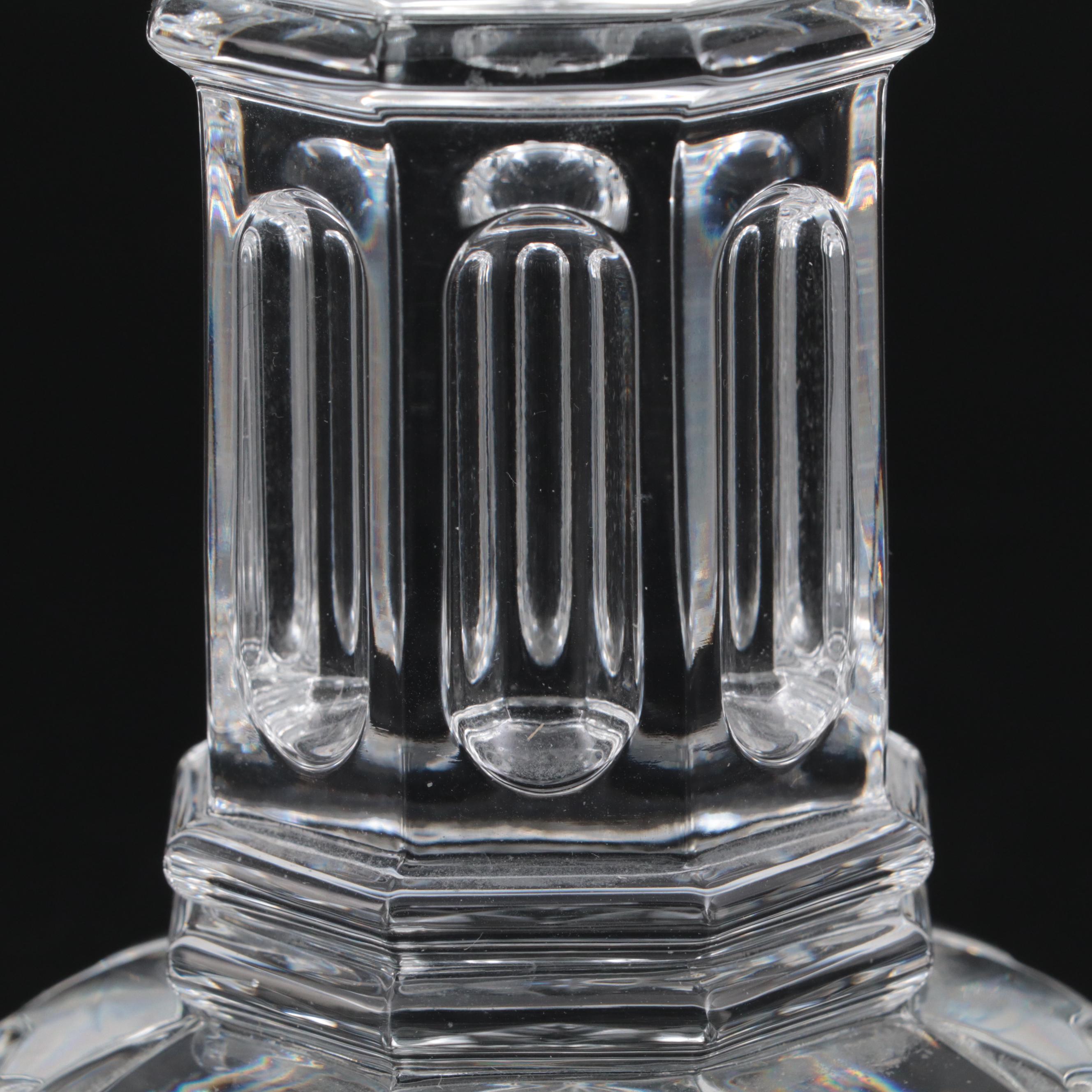 Waterford Crystal "Bethany" Pillar Candle Holder EBTH