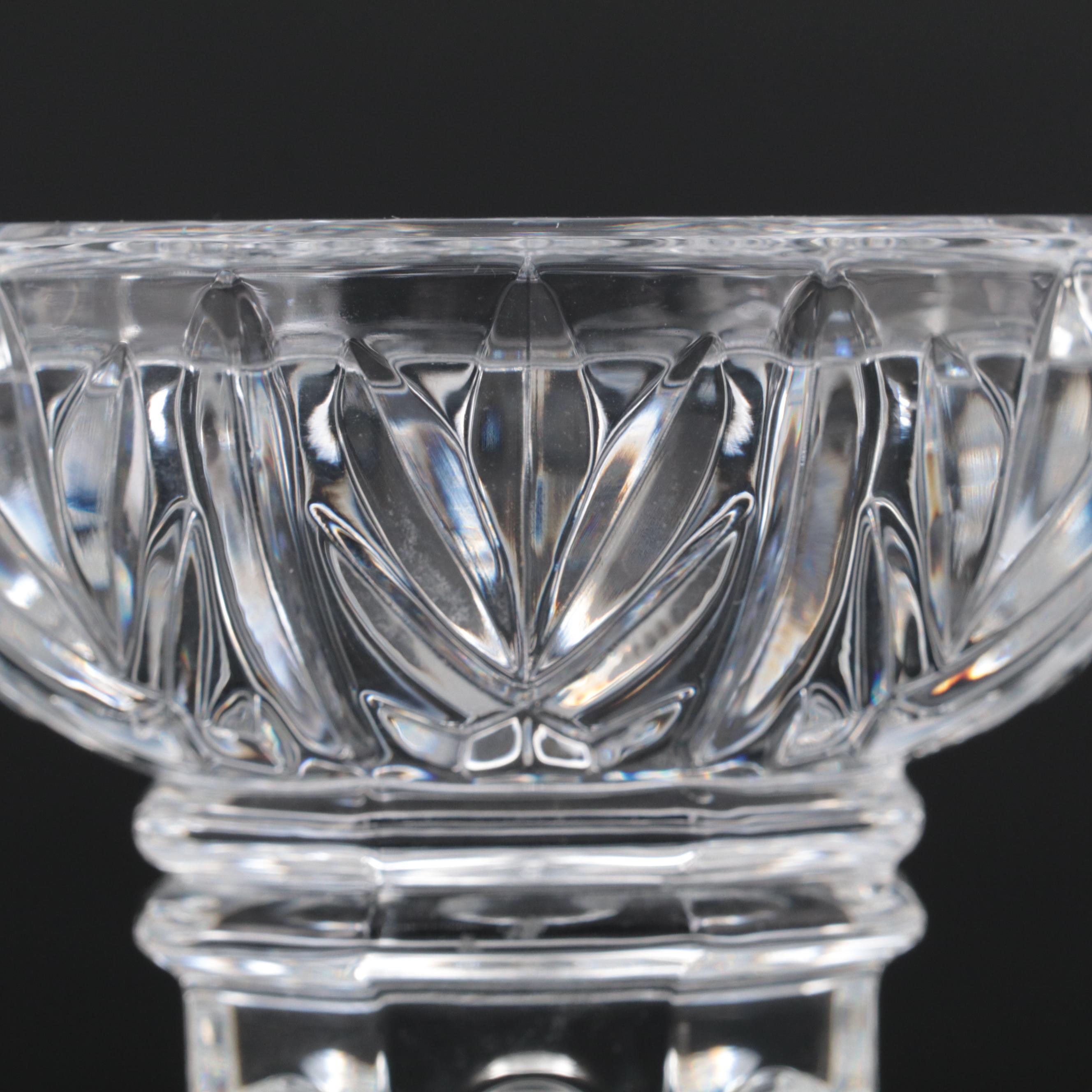 Waterford Crystal "Bethany" Pillar Candle Holder EBTH