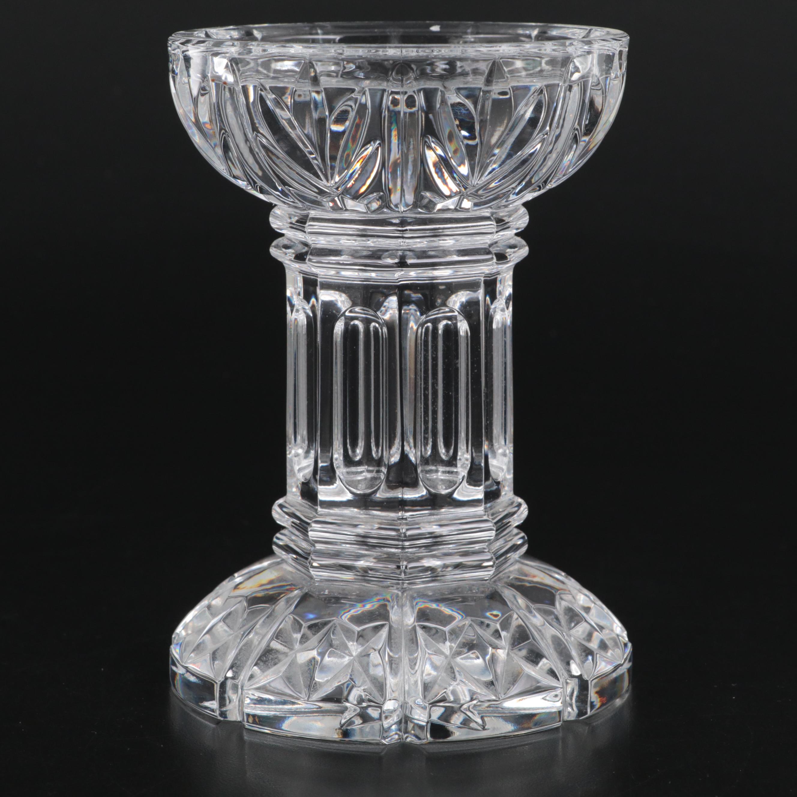 Waterford Crystal "Bethany" Pillar Candle Holder EBTH