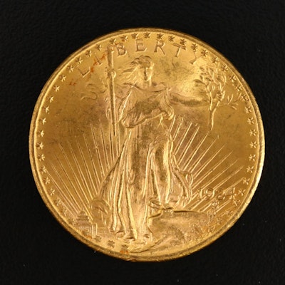 1924 St. Gaudens $20 Gold Coin