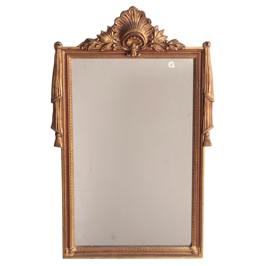 Neoclassical Style Giltwood and Composition Mirror, Early 20th Century
