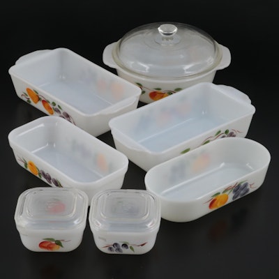 Anchor Hocking Fire-King "Fruit" Glass Bakeware and Food Storage, 1957–1968