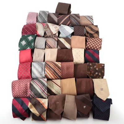 Christian Dior, Givenchy, Pauline Trigère, Countess Mara, and Other Neckties