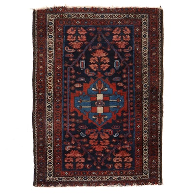 2'7 x 3'8 Hand-Knotted Turkish Accent Rug