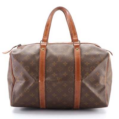 Louis Vuitton Sac Souple 35 in Monogram Canvas and Leather