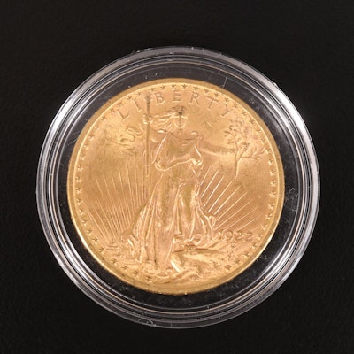 1922 Saint Gaudens $20 Gold Coin