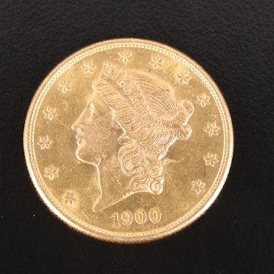 1900-S Liberty Head $20 Gold Coin