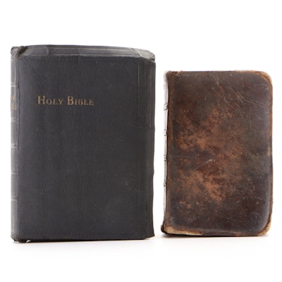 Leather and Leatherette Bound Holy Bibles