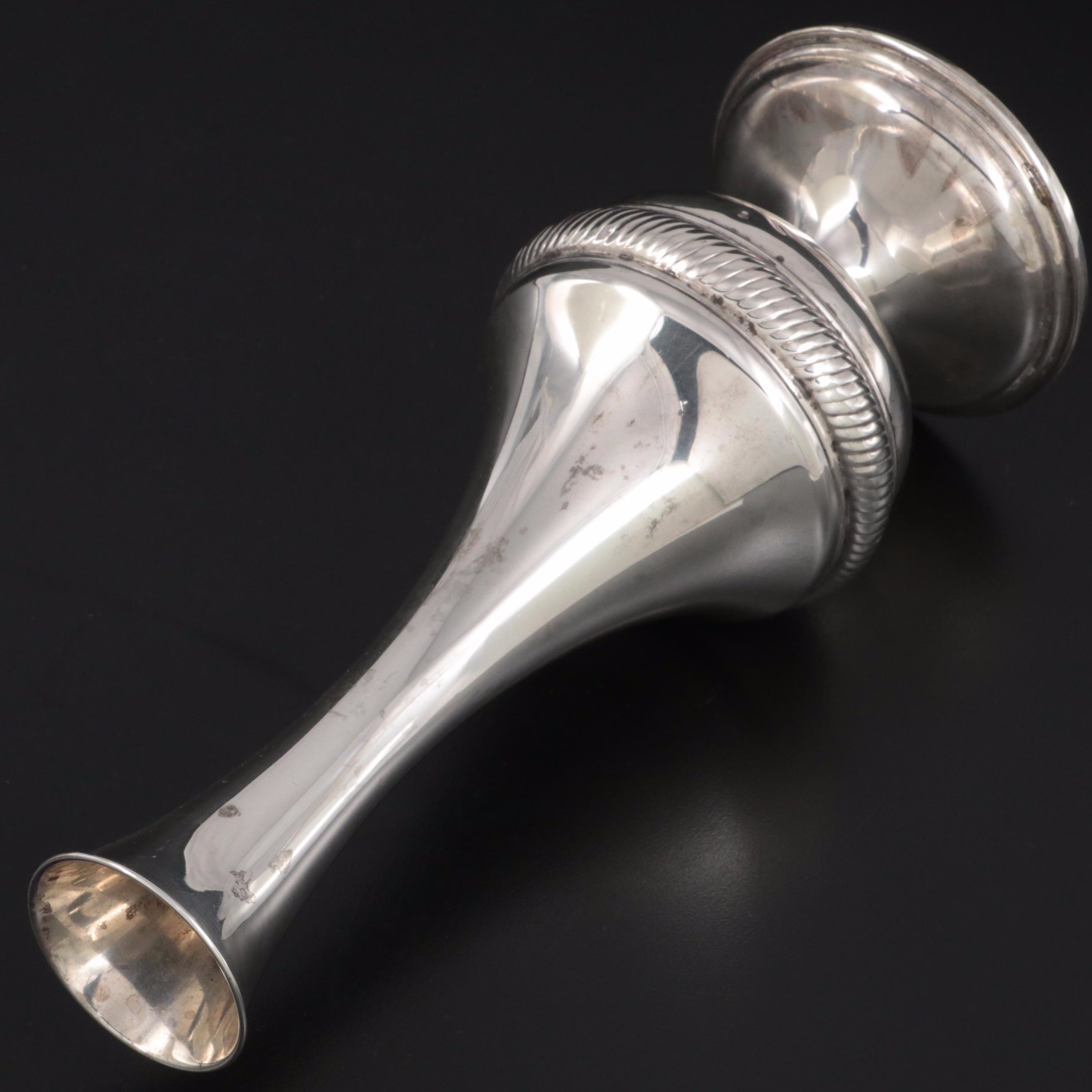 Watrous Mfg. Co. Sterling Silver Weighted Bud Vase EBTH