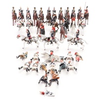 Britain's Painted Cast Metal Cavalry Toy Soldiers