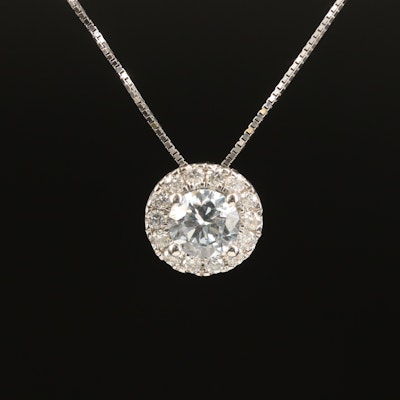 14K 0.69 CTW Lab Grown Diamond Necklace