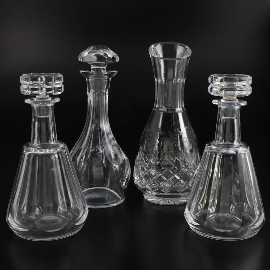 Baccarat "Tallyerand"Crystal with Rogaska and Other Decanter and Carafe