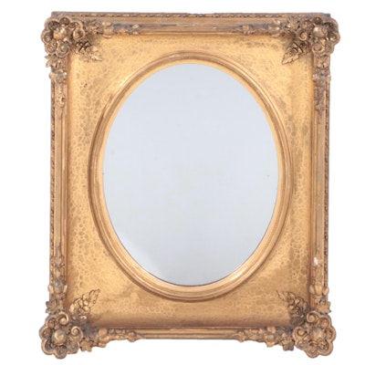 Baroque Style Giltwood Wall Mirror, Late 19th/Early 20th Century