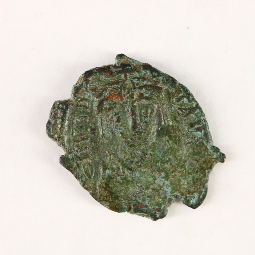 Byzantine Empire Maurice Tiberius Æ Ducanummium 582-602 AD