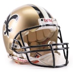 New Orleans Saints Riddell Authentic Pro Line NFL Football Helmet, 1995