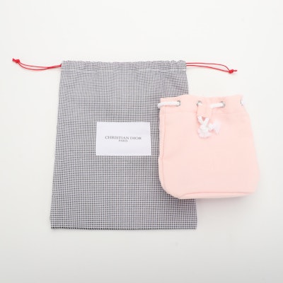 Christian Dior Beauté Drawstring Cosmetic/Accessory Pouches