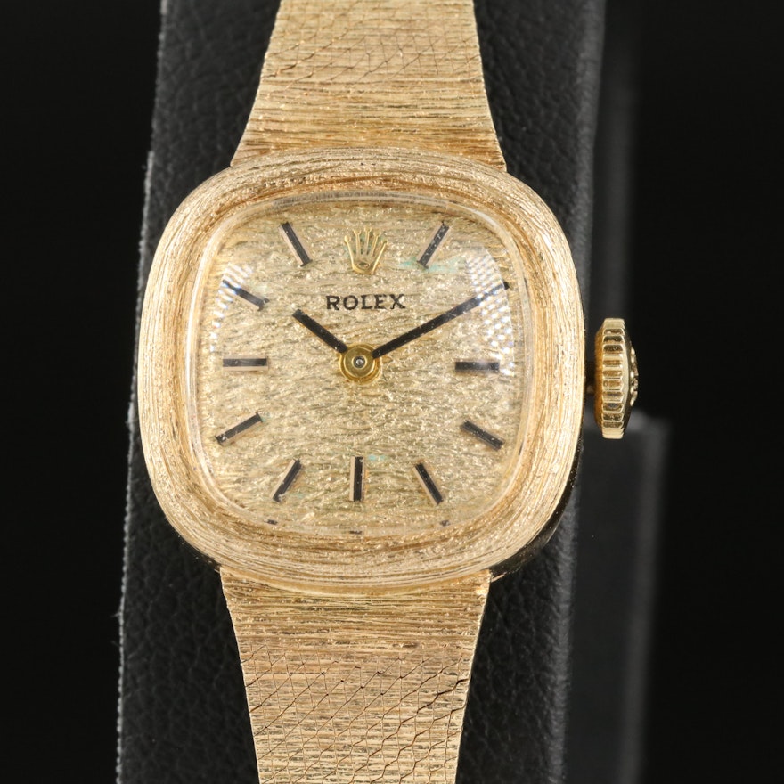 Rolex 14K Stem Wind Wristwatch