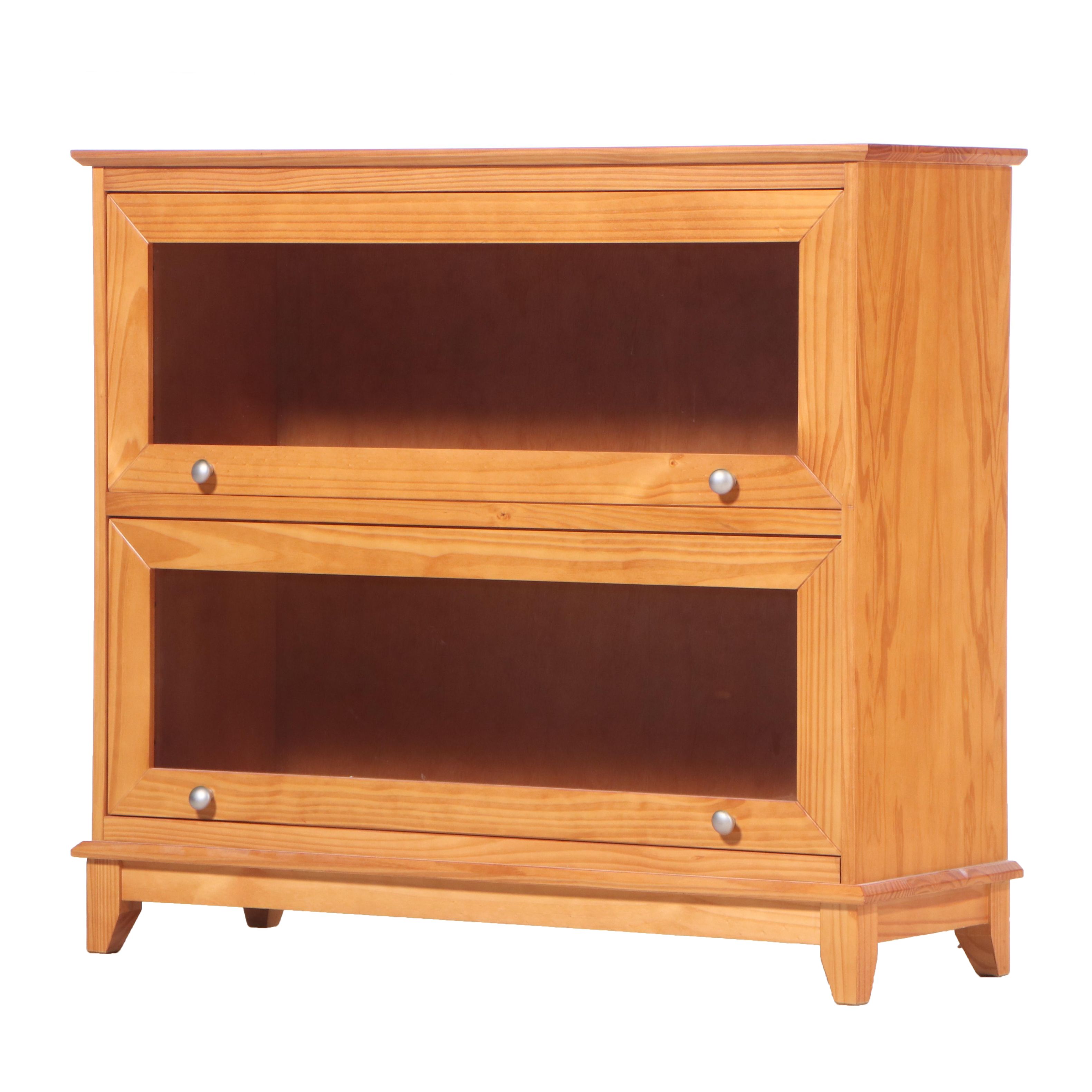 Ballard Designs Pine Barrister's Style Bookcase EBTH