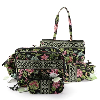 Vera Bradley Botanica Patterned Tote, Cosmetic Bags, and More