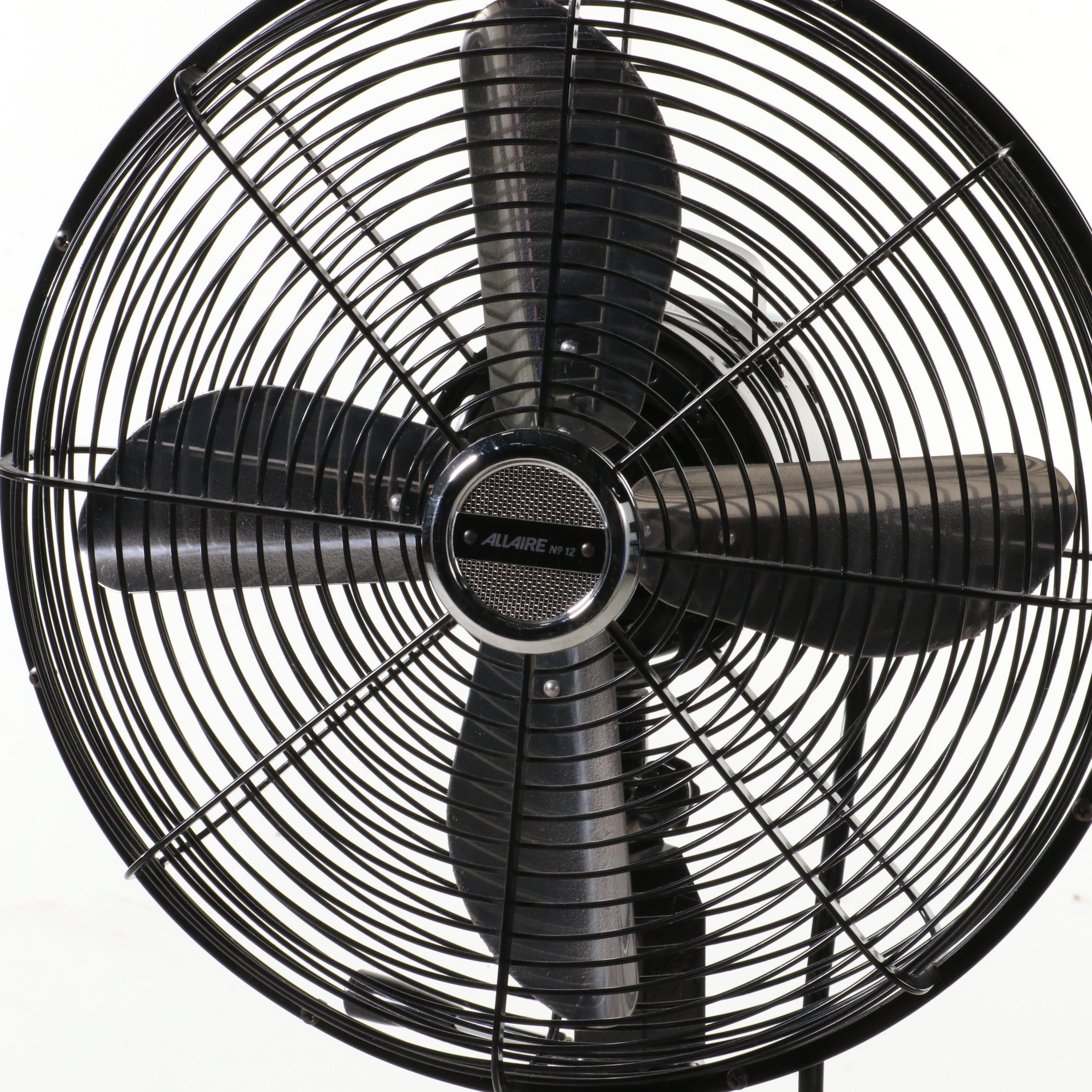 Allaire for Restoration Hardware "No. 12" Adjustable Oscillating Floor Fan EBTH