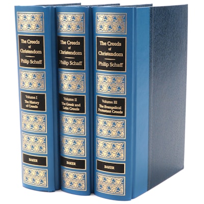 "The Creeds of Christendom" Complete Three-Volume Set by Philip Schaff, 1993