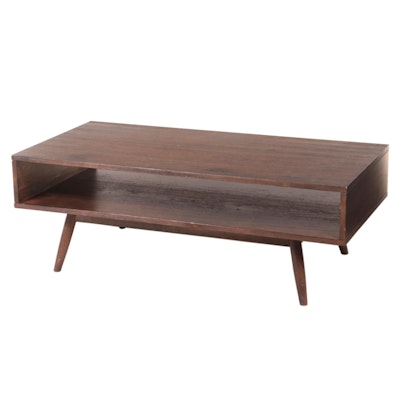 Ashley Furniture "Kisper" Modernist Style Two-Tier Coffee Table