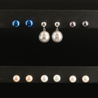 Honora Sterling Pearl Earrings