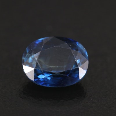 Loose 2.75 CT Oval Faceted Sapphire