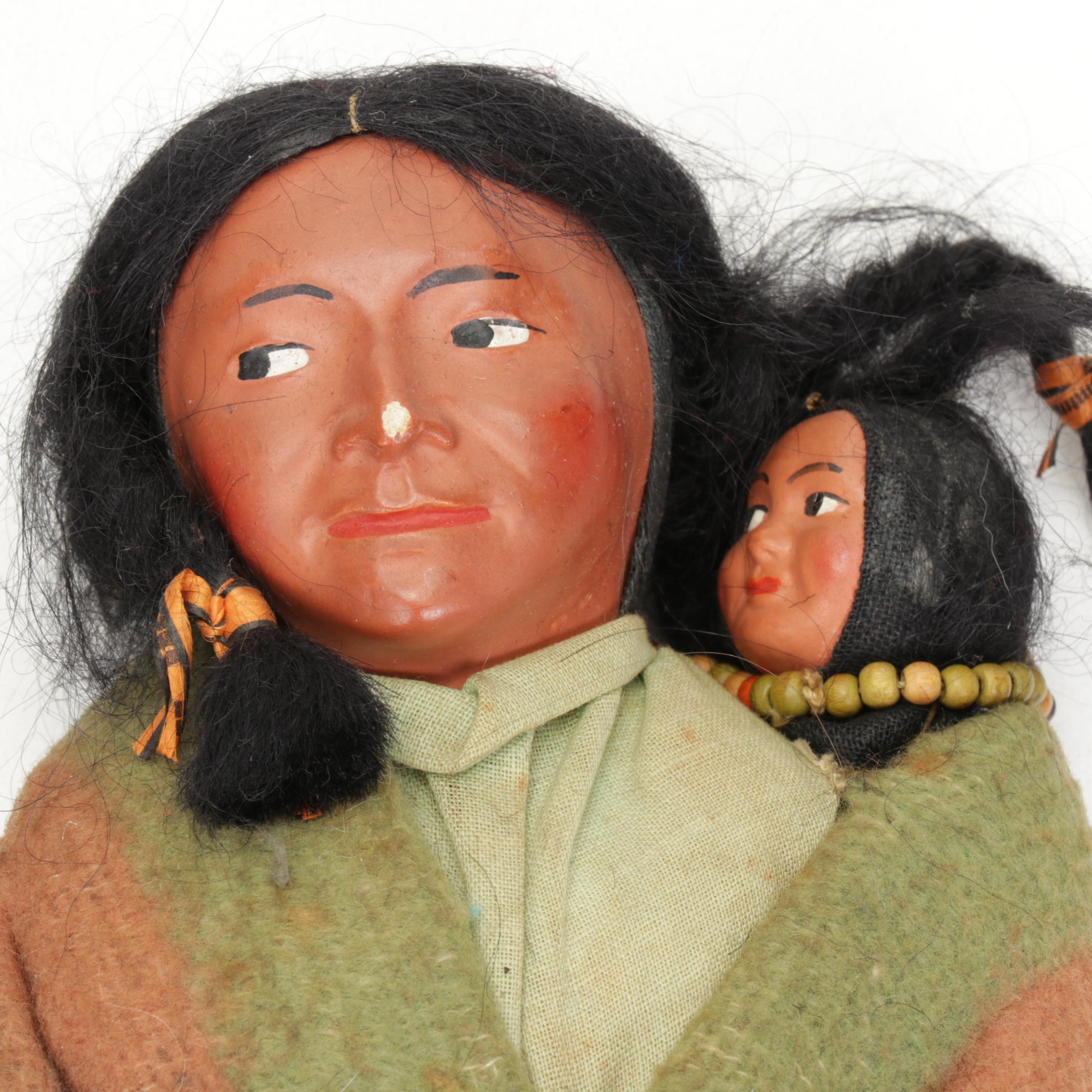 Skookum Dolls, Mid20th Century EBTH