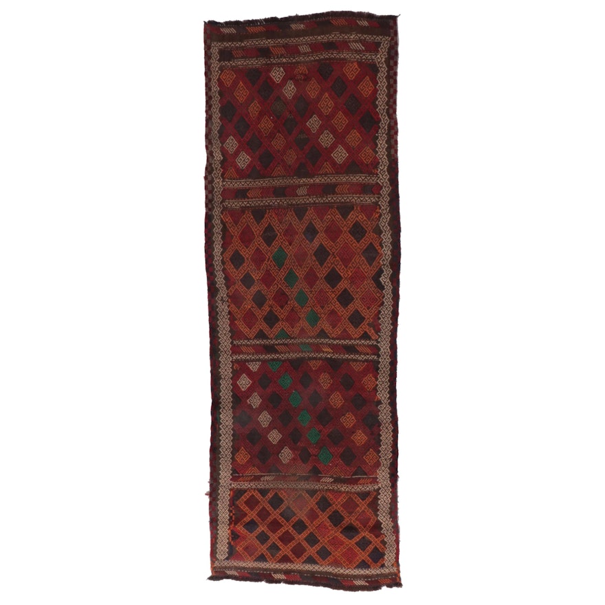 2'8 x 7'11 Handwoven Turkish Mut Kilim Carpet Runner