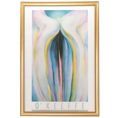 The Museum of Fine Arts Houston Offset Lithograph Poster After Georgia O'Keeffe