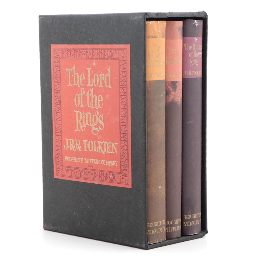 Second Edition "The Lord of the Rings" Box Set by J. R. R. Tolkien, 1970s