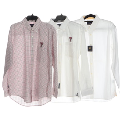 Men's Texas Tech and Other Button-Down Shirts