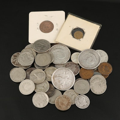 Collection of United States and Canadian Coins and Tokens
