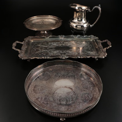 American and English Silver Plate Serveware and Tableware