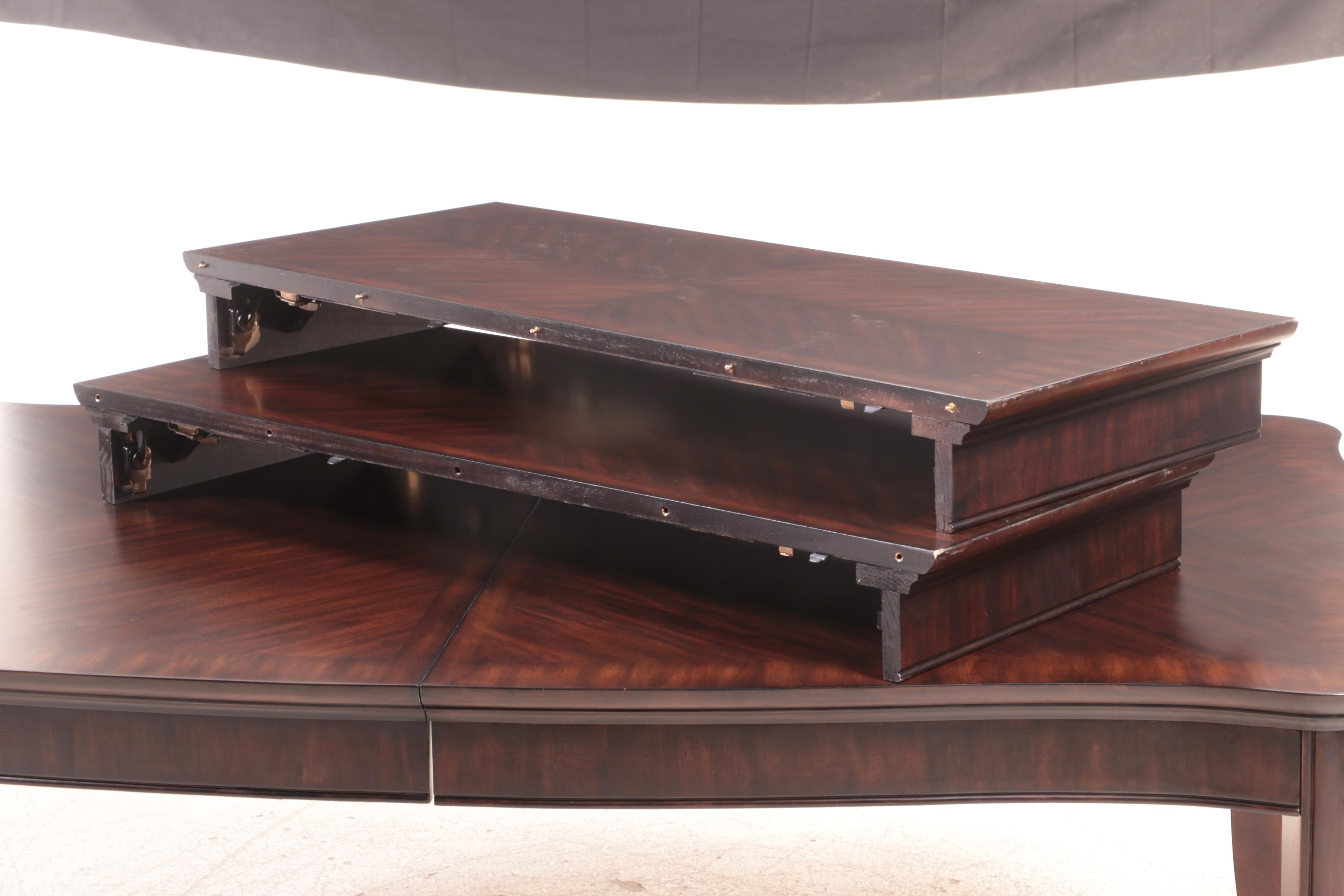 ElevenPiece Havertys "Astor Park" CherryStained and MetalMounted