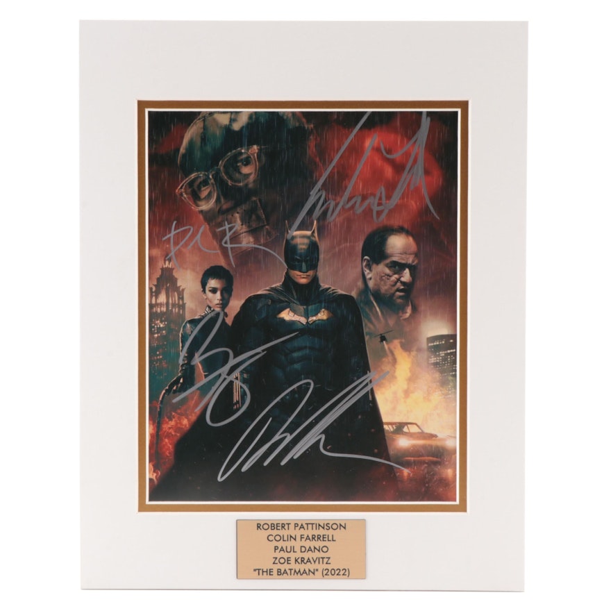 Robert Pattinson, Colin Farrell, and More Signed "The Batman" Giclée with COA