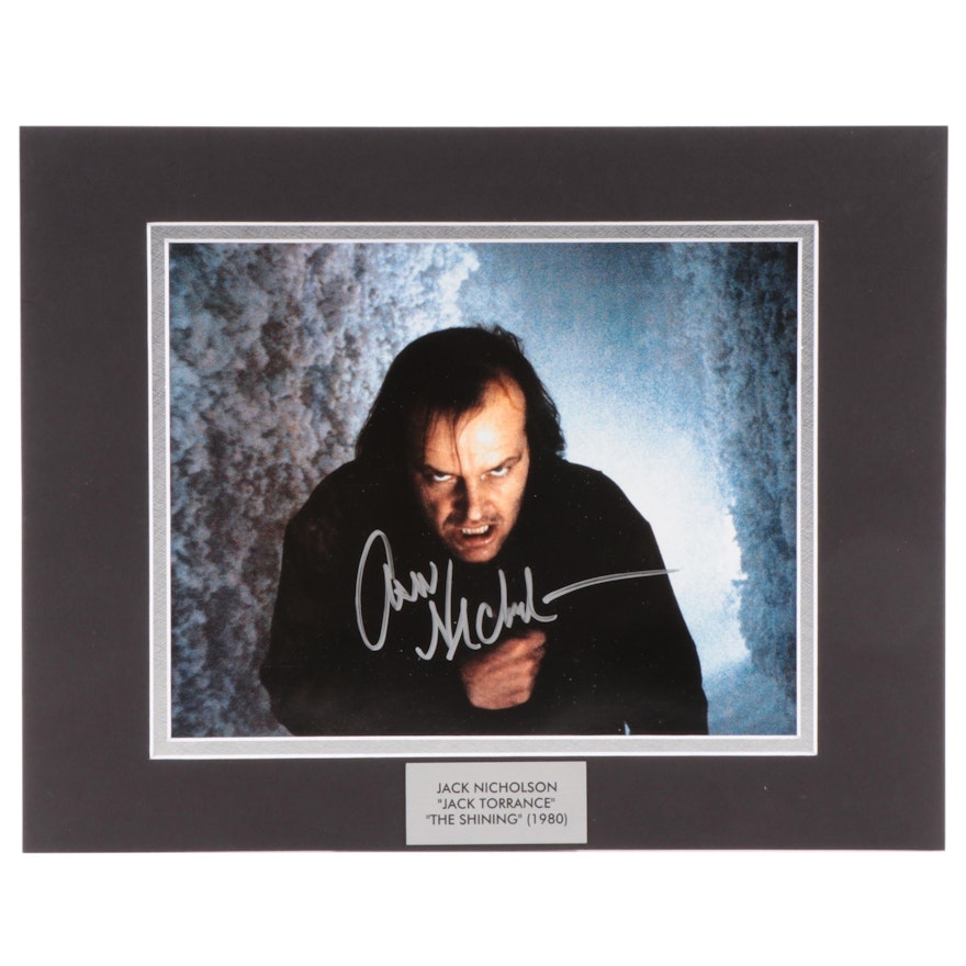 Jack Nicholson Signed "The Shining" Giclée with COA