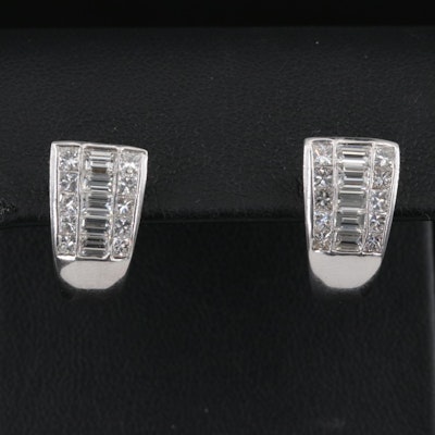 14K 2.20 CTW Diamond Earrings