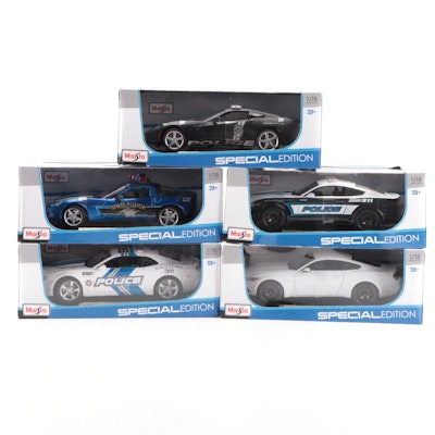 Maisto Special Edition Diecast Police Cars and More