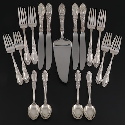 Towle "King Richard" Sterling Silver Flatware, Mid to Late 20th Century