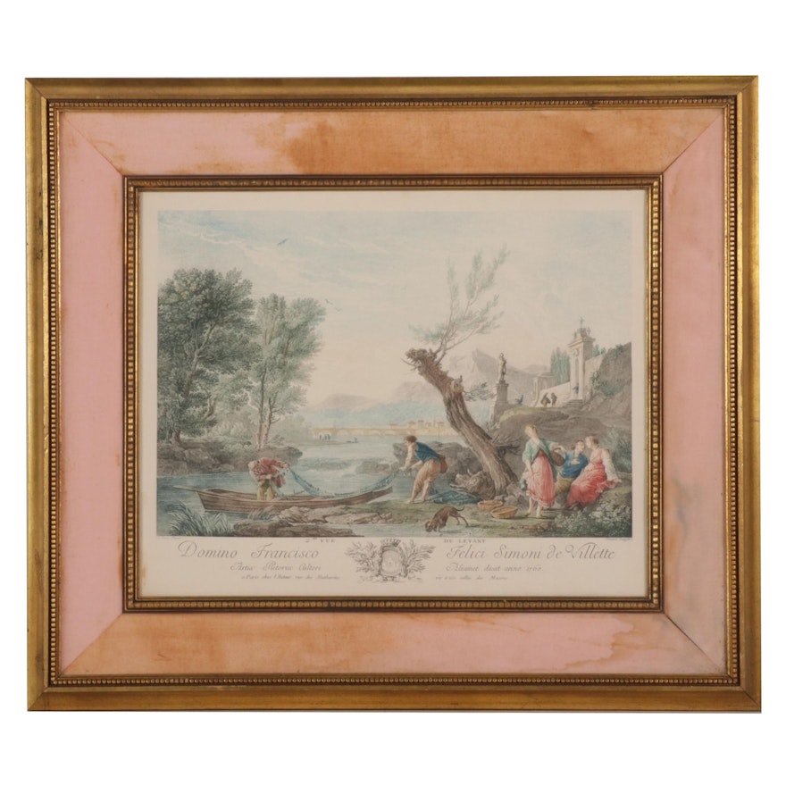 Color Etching After Claude-Joseph Vernet, Late 19th-Early 20th Century