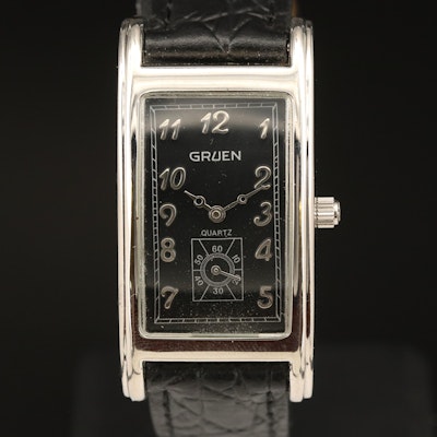 Modern Homage to the Vintage Gruen "Curvex" Wristwatch