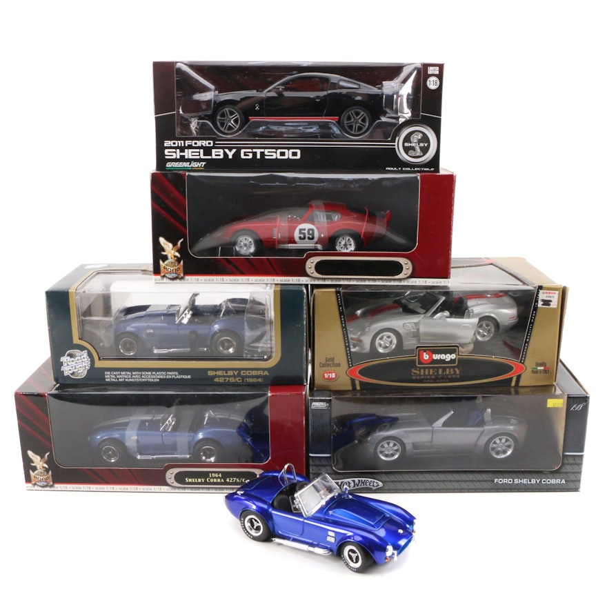 Bburago "Shelby Series" and Other Diecast Model Cars