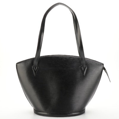 Louis Vuitton St. Jacques Bag in Black Epi Leather