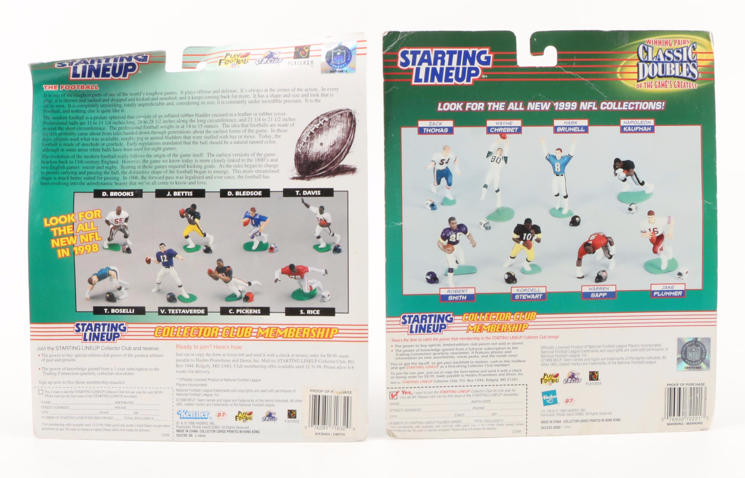 Hasbro, Kenner and Other Football Themed Action Figures EBTH