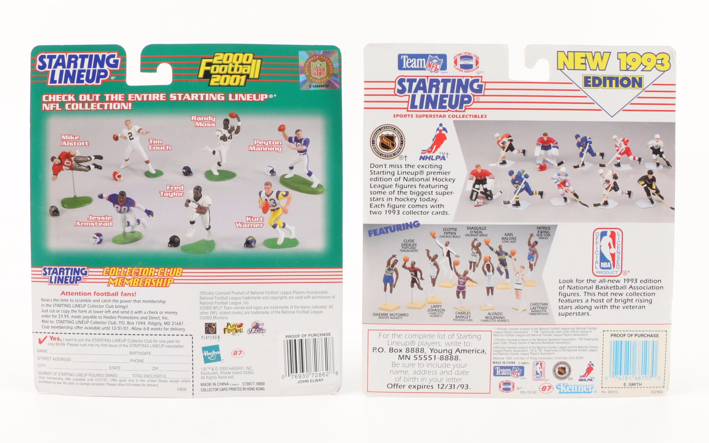 Hasbro, Kenner and Other Football Themed Action Figures EBTH