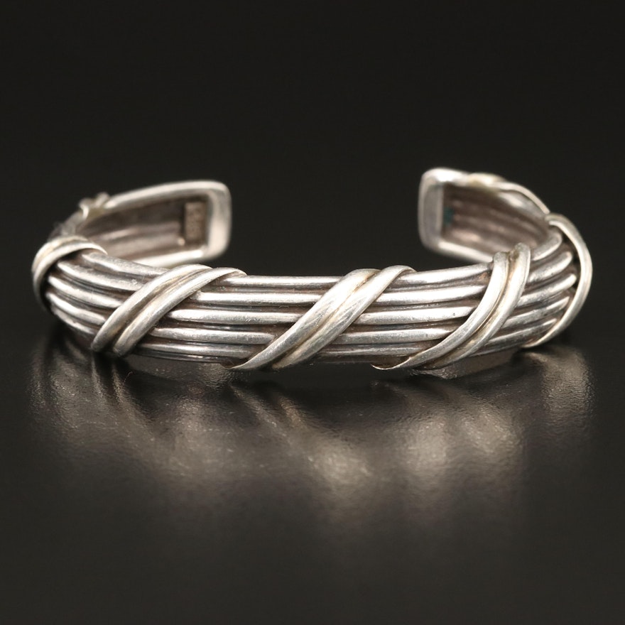 Sterling Fluted Cuff